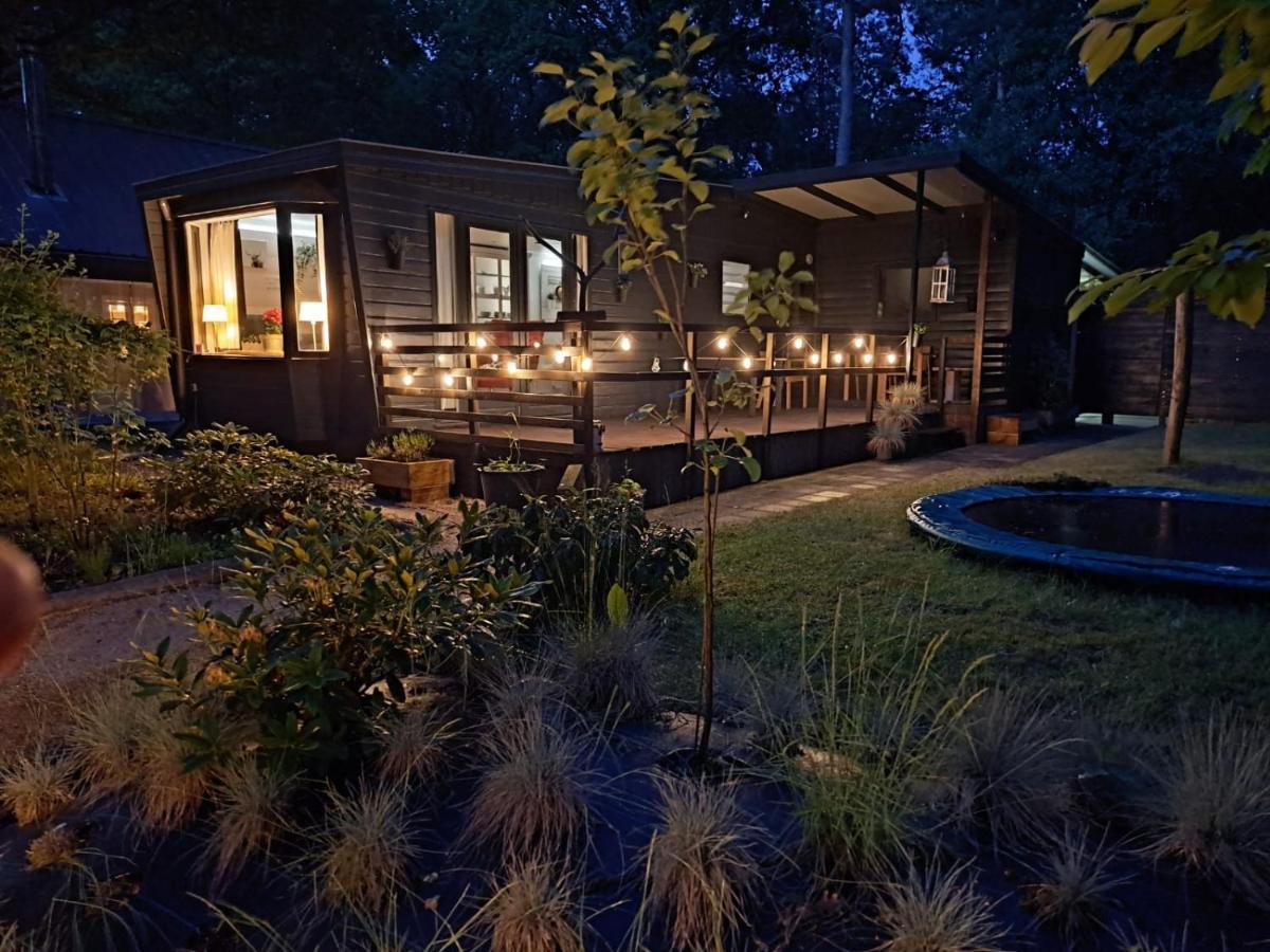 Heerlijk Huisje In Het Bos Op Chaletpark Kempenbos Diessen Exteriör bild